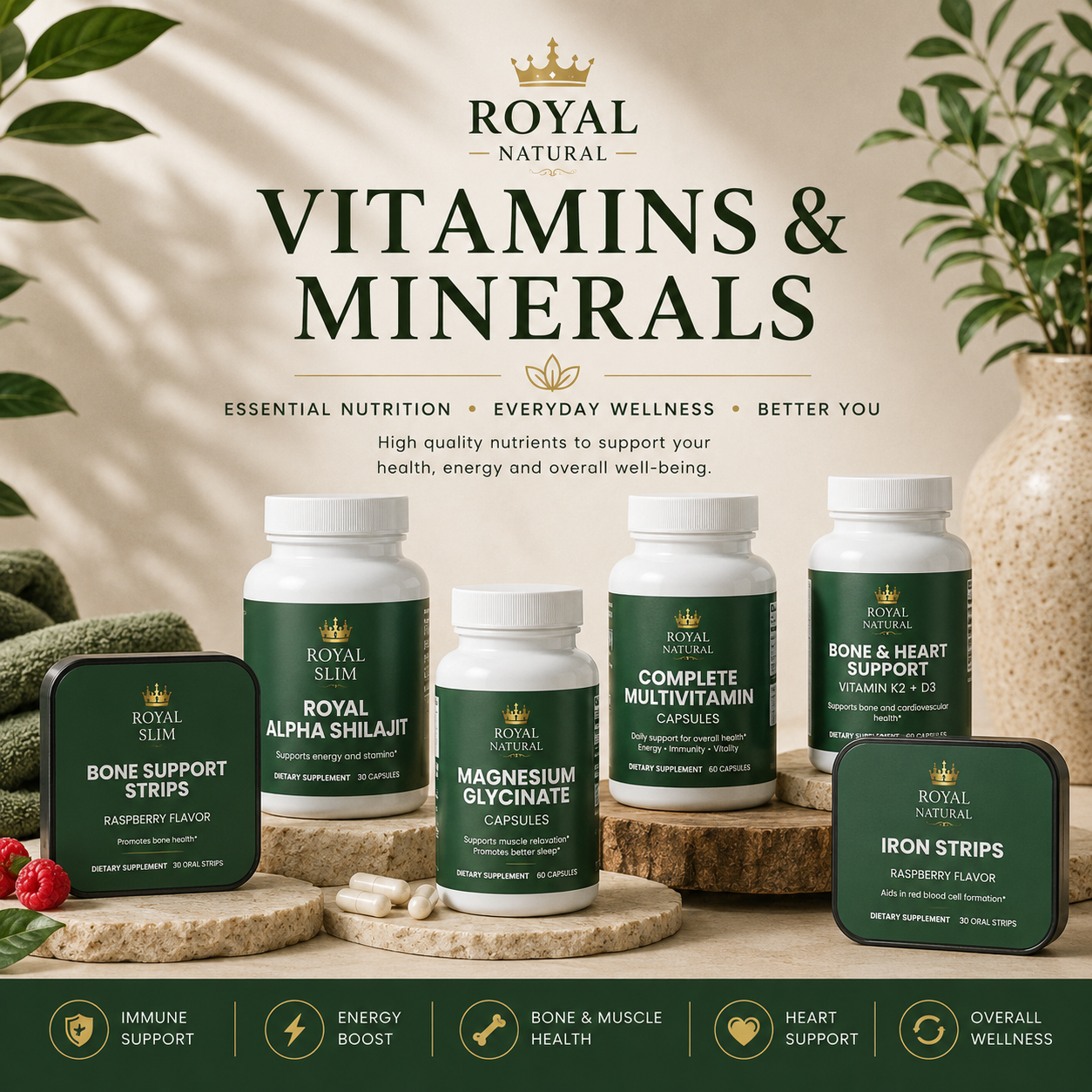VITAMINS & MINERALS