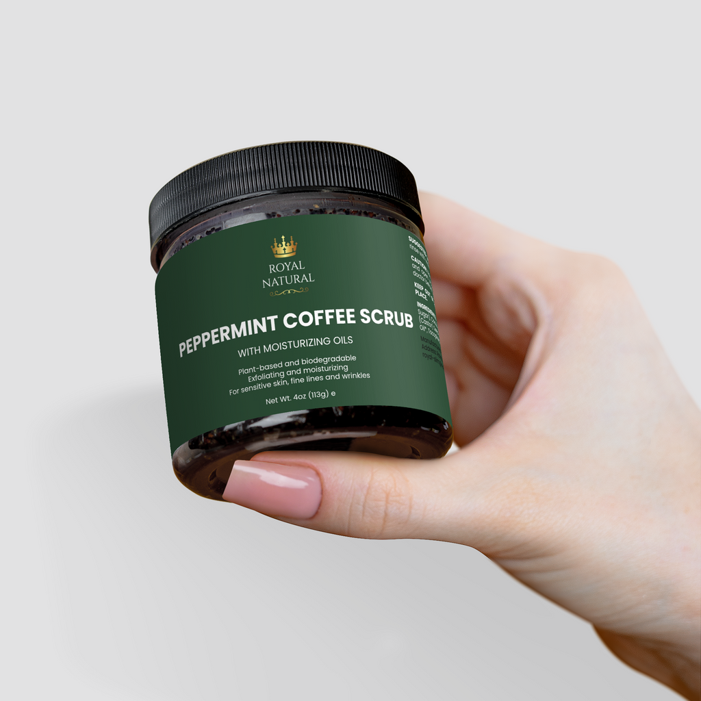 Peppermint Coffee Scrub