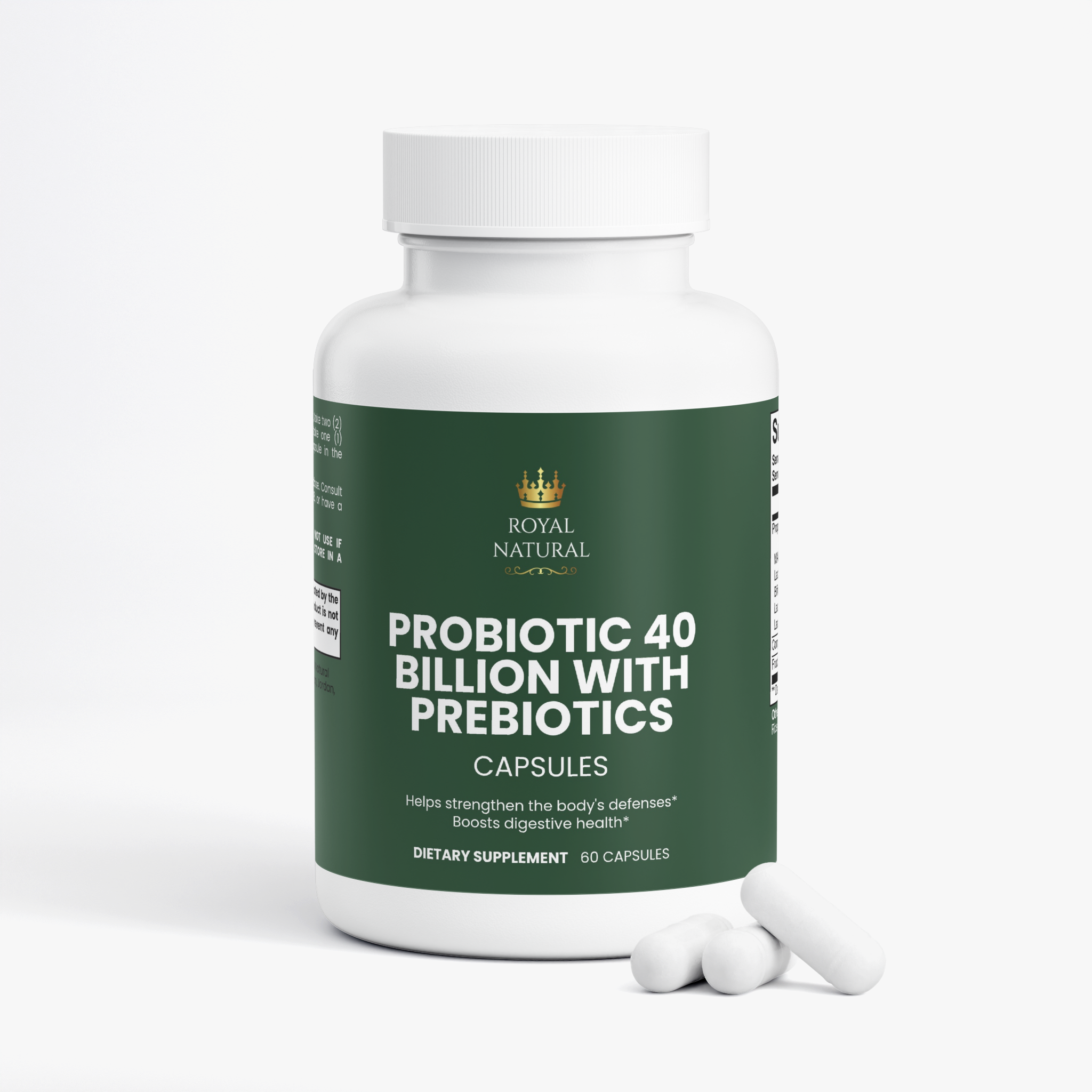 Probiotic 40 Billion with Prebiotics